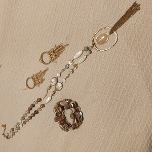 Jules B Beaded Necklace and bracelet bundle with earrings